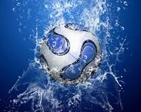pic for Football thrown into the water 1600x1280